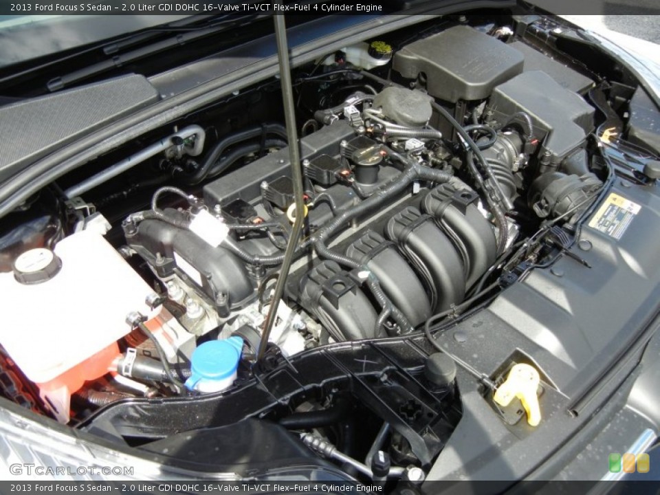 2.0 Liter GDI DOHC 16-Valve Ti-VCT Flex-Fuel 4 Cylinder Engine for the 2013 Ford Focus #71389434