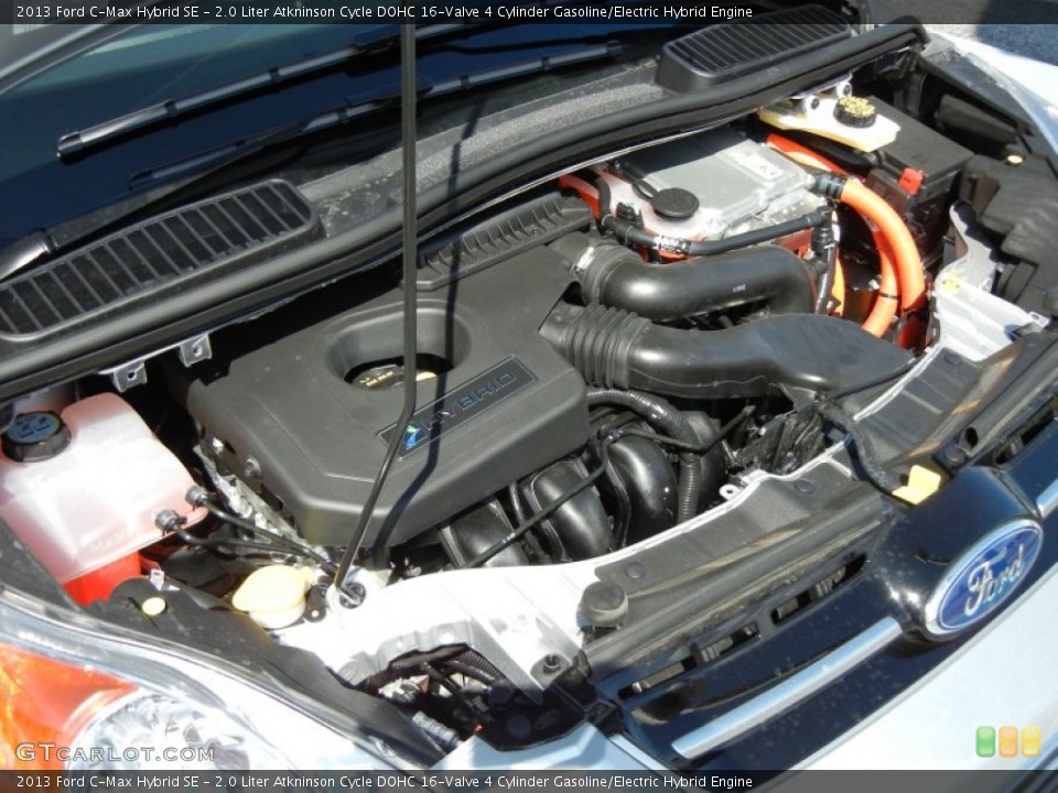 2.0 Liter Atkninson Cycle DOHC 16-Valve 4 Cylinder Gasoline/Electric Hybrid Engine for the 2013 Ford C-Max #71389777