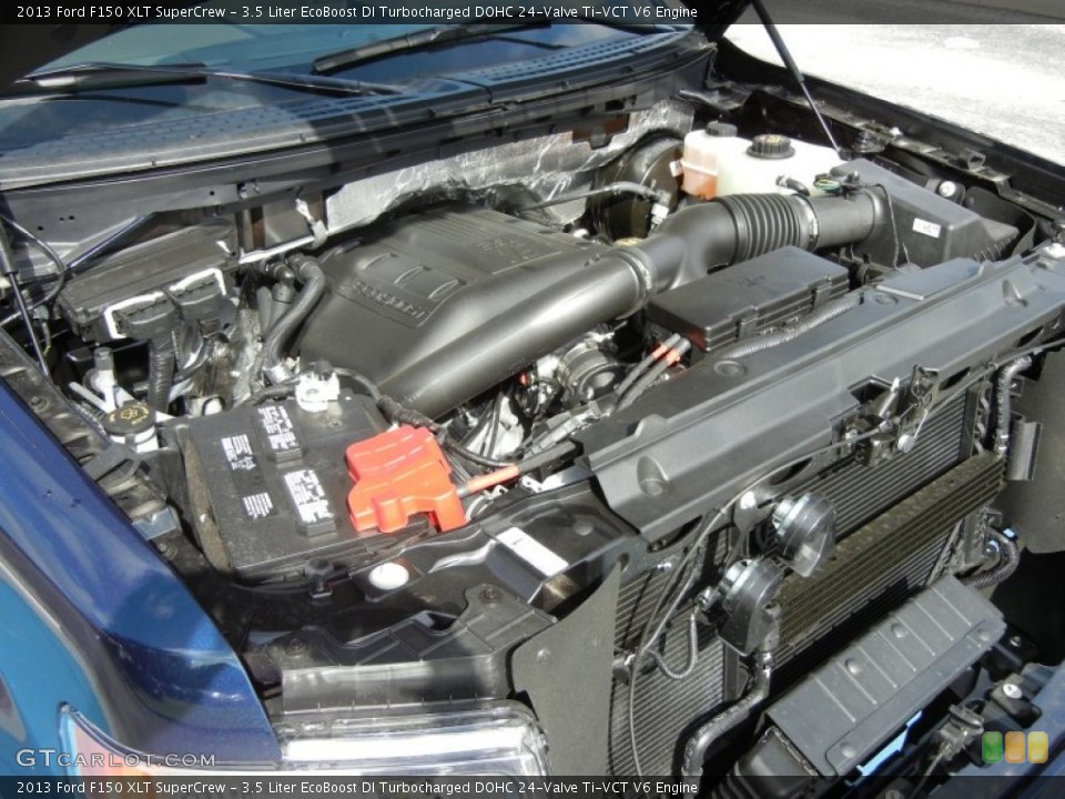 3.5 Liter EcoBoost DI Turbocharged DOHC 24-Valve Ti-VCT V6 Engine for the 2013 Ford F150 #71390250