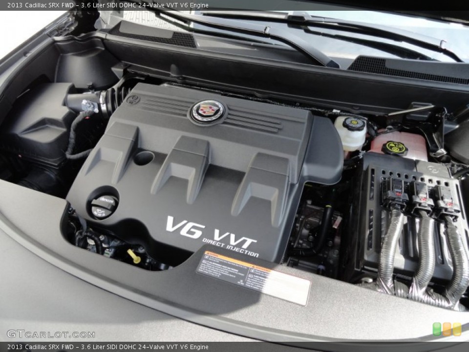 3.6 Liter SIDI DOHC 24-Valve VVT V6 Engine for the 2013 Cadillac SRX #71392885