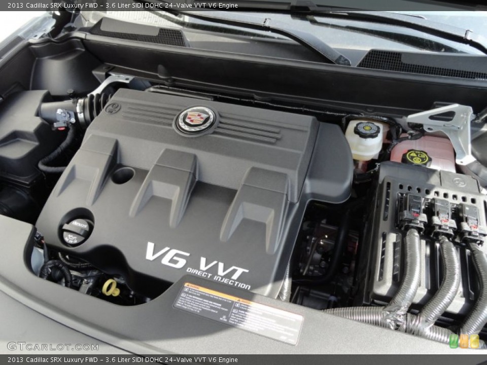 3.6 Liter SIDI DOHC 24-Valve VVT V6 Engine for the 2013 Cadillac SRX #71393294