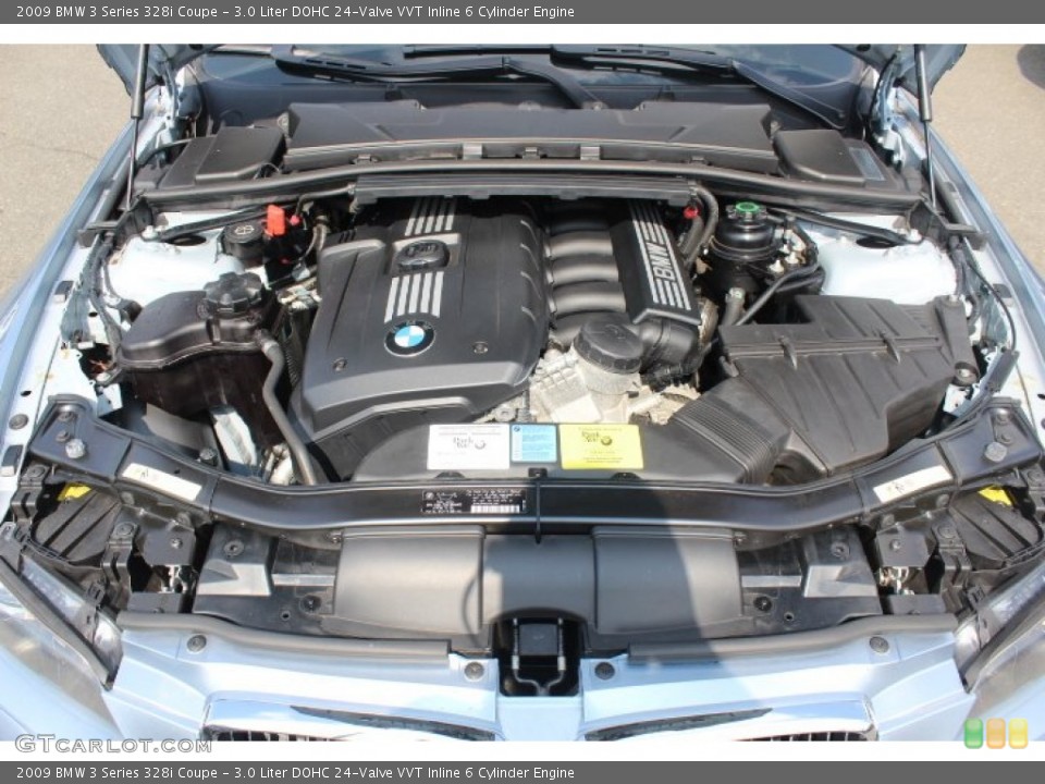 3.0 Liter DOHC 24-Valve VVT Inline 6 Cylinder Engine for the 2009 BMW 3 Series #71400913