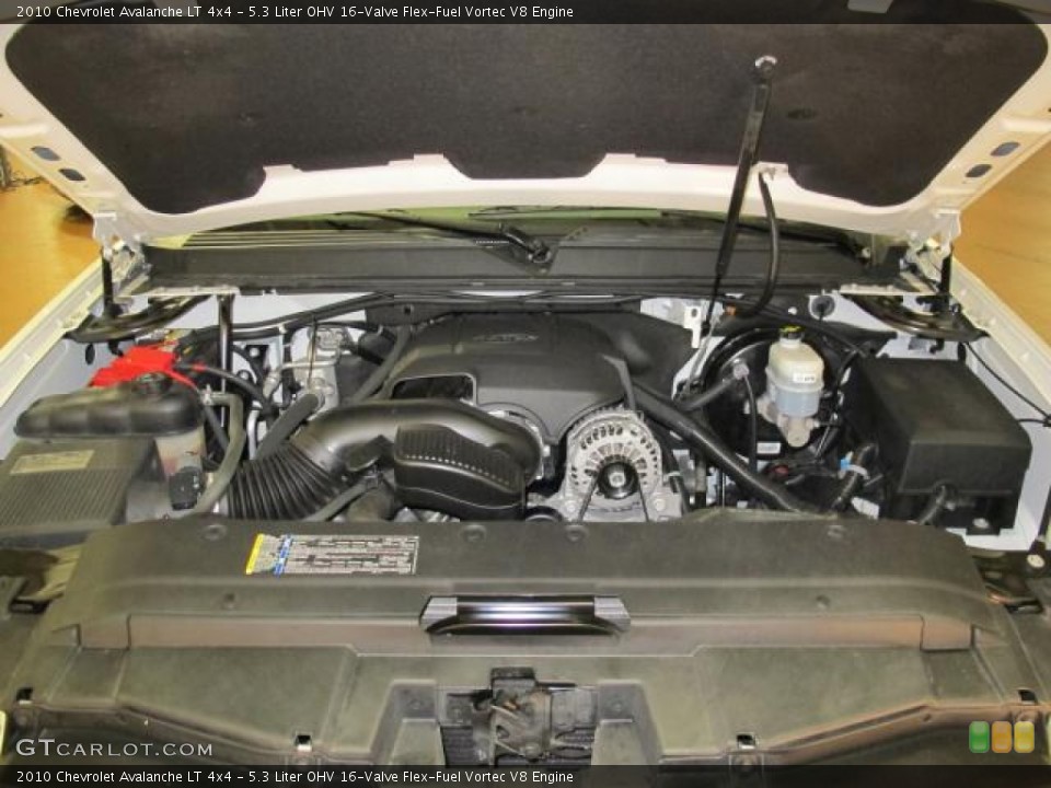 5.3 Liter OHV 16-Valve Flex-Fuel Vortec V8 Engine for the 2010 Chevrolet Avalanche #71405977