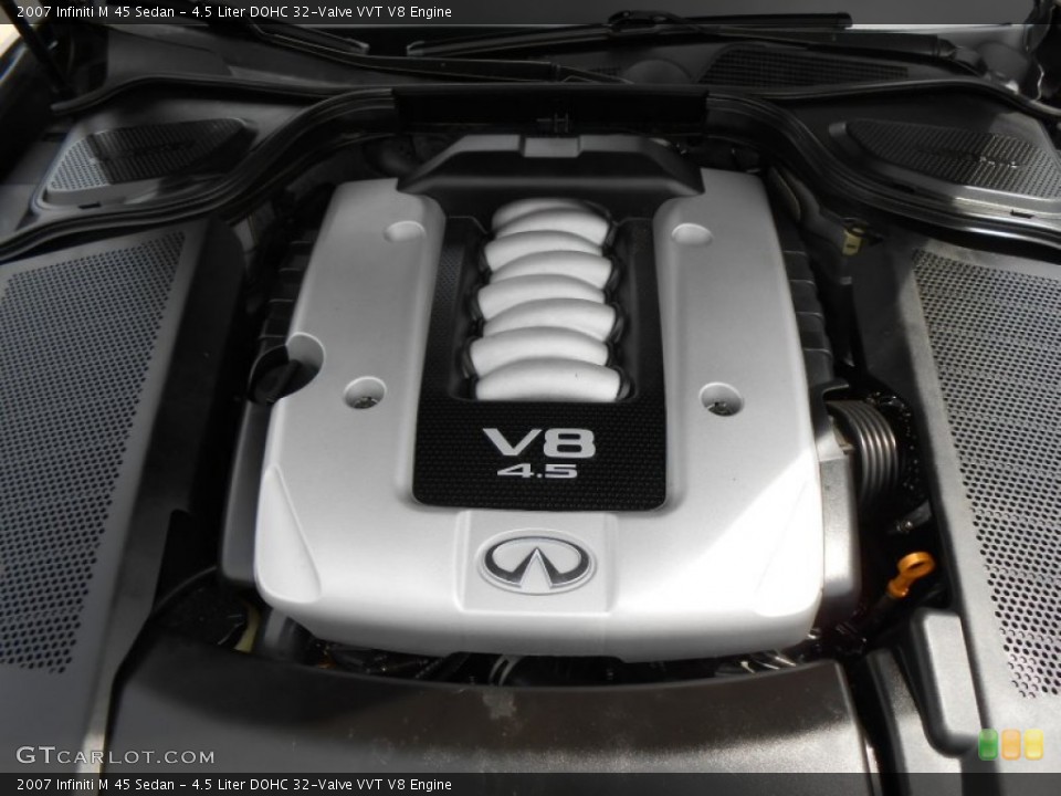 4.5 Liter DOHC 32-Valve VVT V8 Engine for the 2007 Infiniti M #71406178