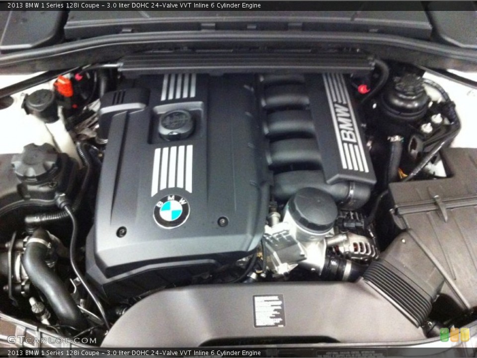 3.0 liter DOHC 24-Valve VVT Inline 6 Cylinder Engine for the 2013 BMW 1 Series #71406220