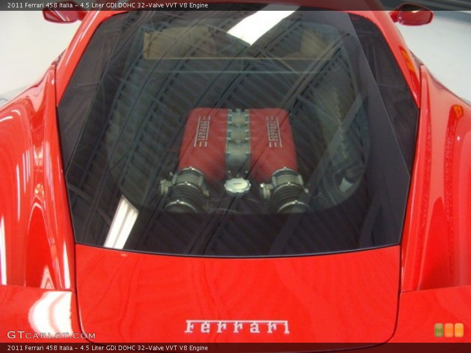 4.5 Liter GDI DOHC 32-Valve VVT V8 Engine for the 2011 Ferrari 458 #71407909