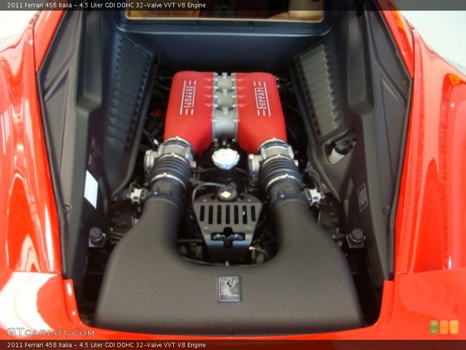 4.5 Liter GDI DOHC 32-Valve VVT V8 Engine for the 2011 Ferrari 458 #71407921