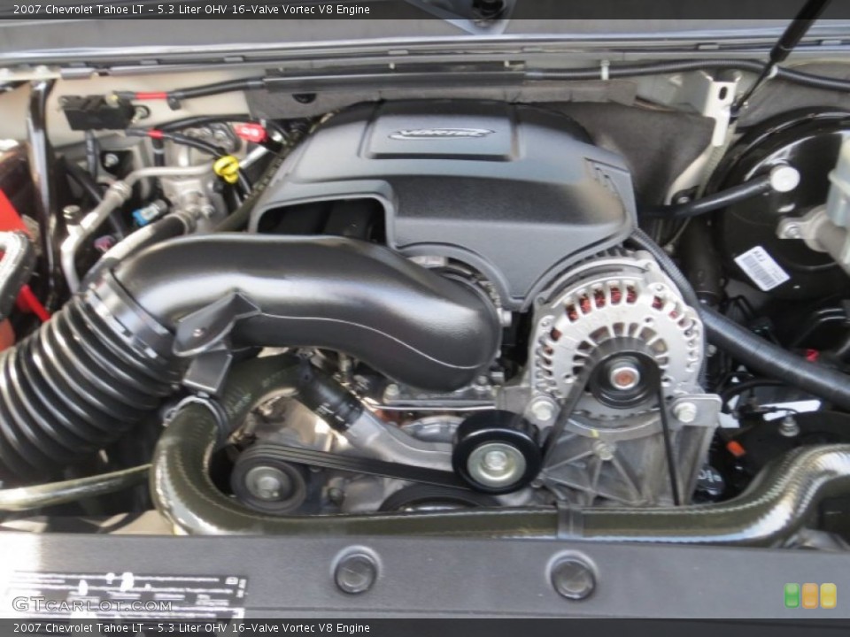 5.3 Liter OHV 16-Valve Vortec V8 Engine for the 2007 Chevrolet Tahoe #71412577