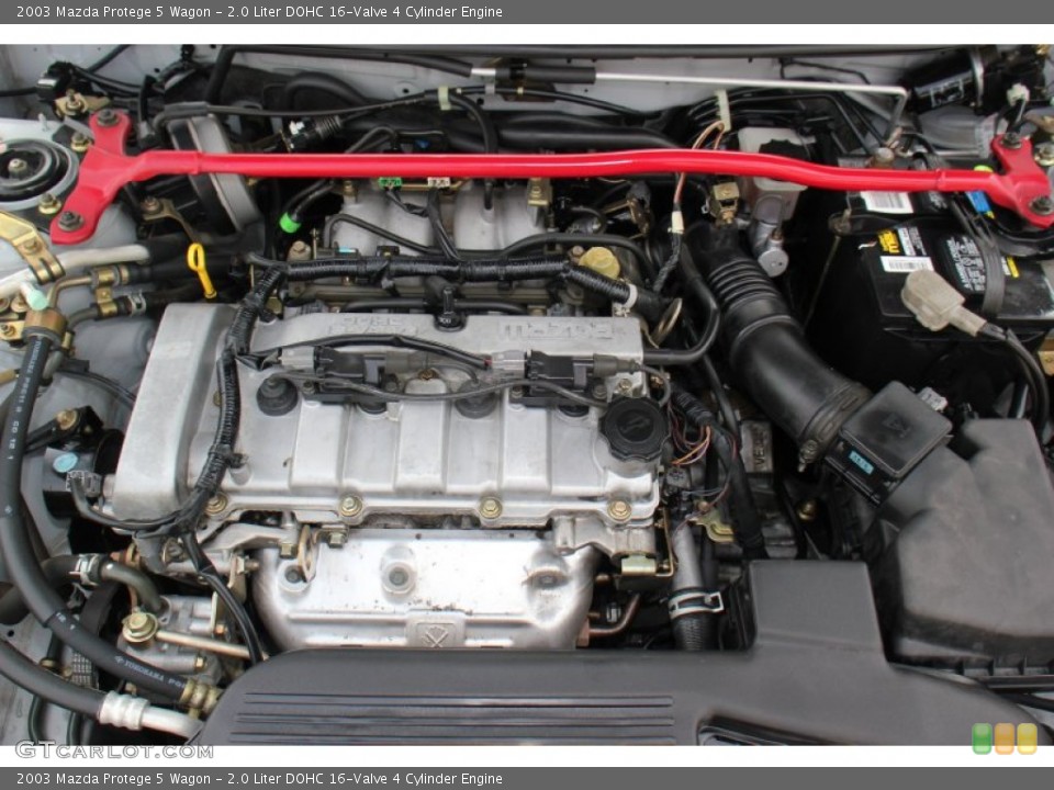 2.0 Liter DOHC 16-Valve 4 Cylinder Engine for the 2003 Mazda Protege #71414692
