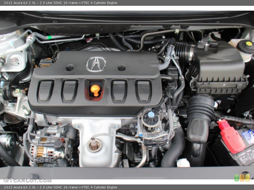 2.0 Liter SOHC 16-Valve i-VTEC 4 Cylinder 2013 Acura ILX Engine