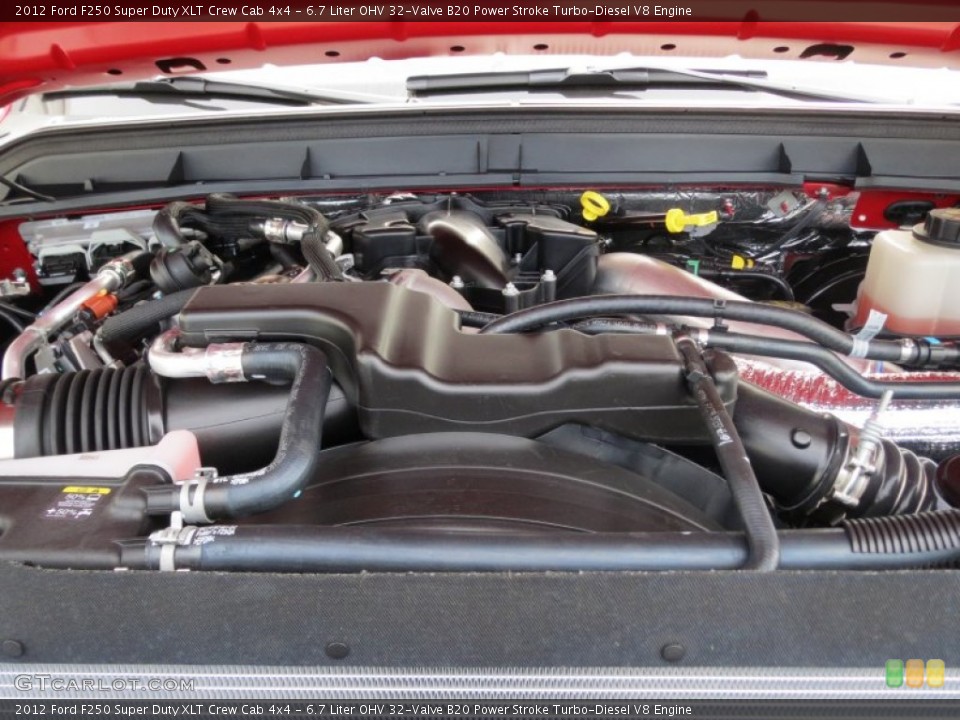 6.7 Liter OHV 32-Valve B20 Power Stroke Turbo-Diesel V8 Engine for the 2012 Ford F250 Super Duty #71416987