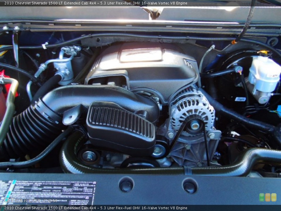 5.3 Liter Flex-Fuel OHV 16-Valve Vortec V8 Engine for the 2010 Chevrolet Silverado 1500 #71424280