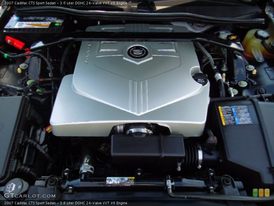 3.6 Liter DOHC 24-Valve VVT V6 Engine for the 2007 Cadillac CTS #71425978