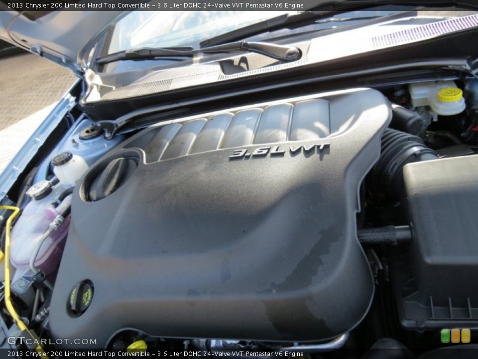 3.6 Liter DOHC 24-Valve VVT Pentastar V6 Engine for the 2013 Chrysler 200 #71430368