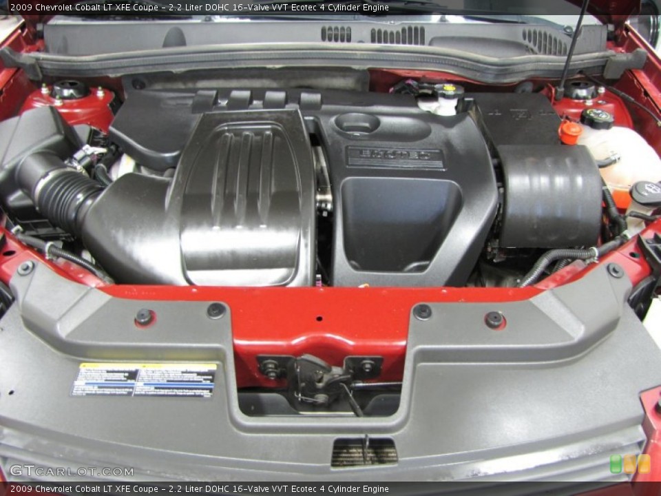2.2 Liter DOHC 16-Valve VVT Ecotec 4 Cylinder Engine for the 2009 Chevrolet Cobalt #71439137