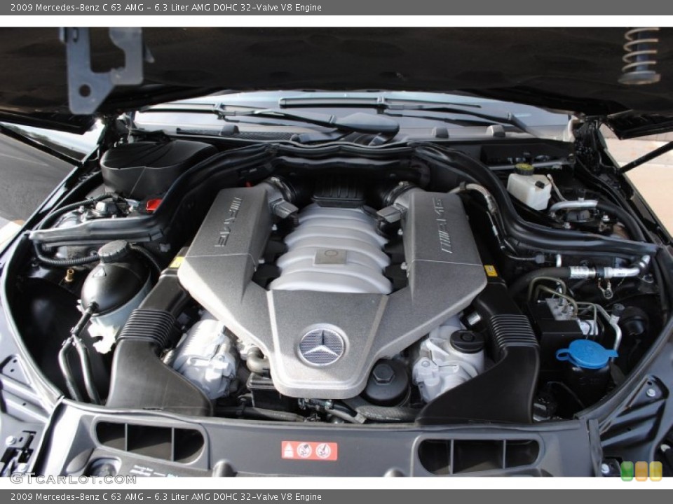 6.3 Liter AMG DOHC 32-Valve V8 Engine for the 2009 Mercedes-Benz C #71441399