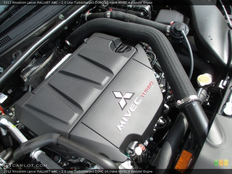 2.0 Liter Turbocharged DOHC 16-Valve MIVEC 4 Cylinder Engine for the 2013 Mitsubishi Lancer #71442362