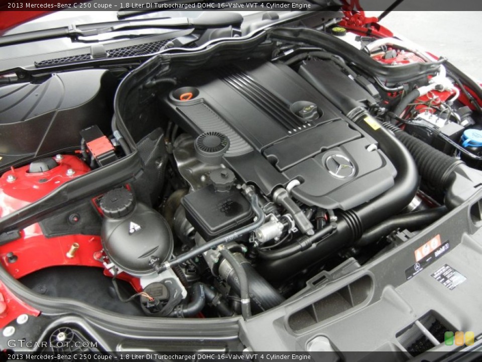 1.8 Liter DI Turbocharged DOHC 16-Valve VVT 4 Cylinder Engine for the 2013 Mercedes-Benz C #71445437