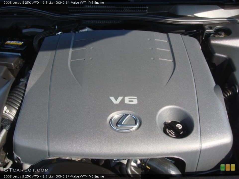2.5 Liter DOHC 24-Valve VVT-i V6 Engine for the 2008 Lexus IS #71450567