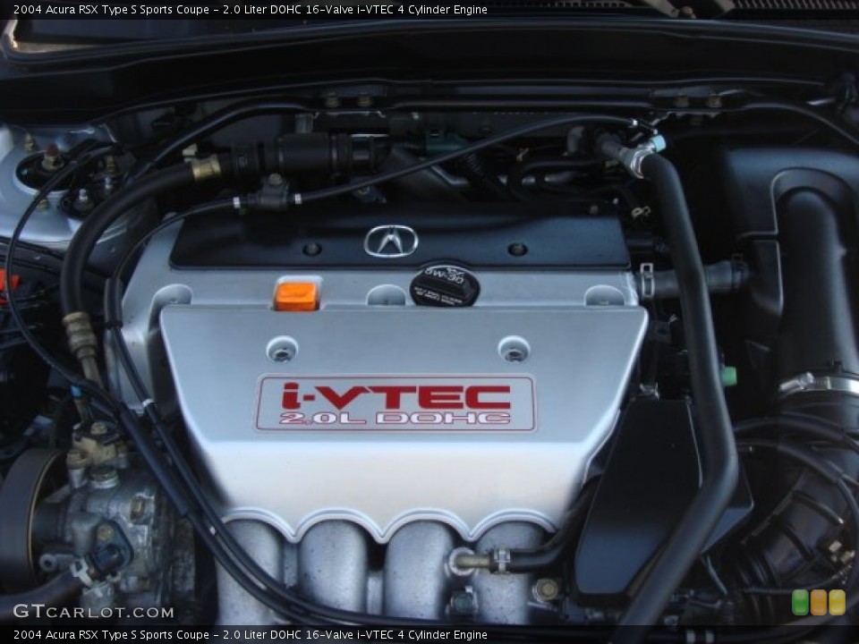 2.0 Liter DOHC 16-Valve i-VTEC 4 Cylinder Engine for the 2004 Acura RSX #71450772
