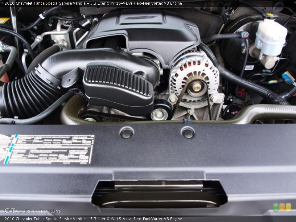 5.3 Liter OHV 16-Valve Flex-Fuel Vortec V8 Engine for the 2010 Chevrolet Tahoe #71467505
