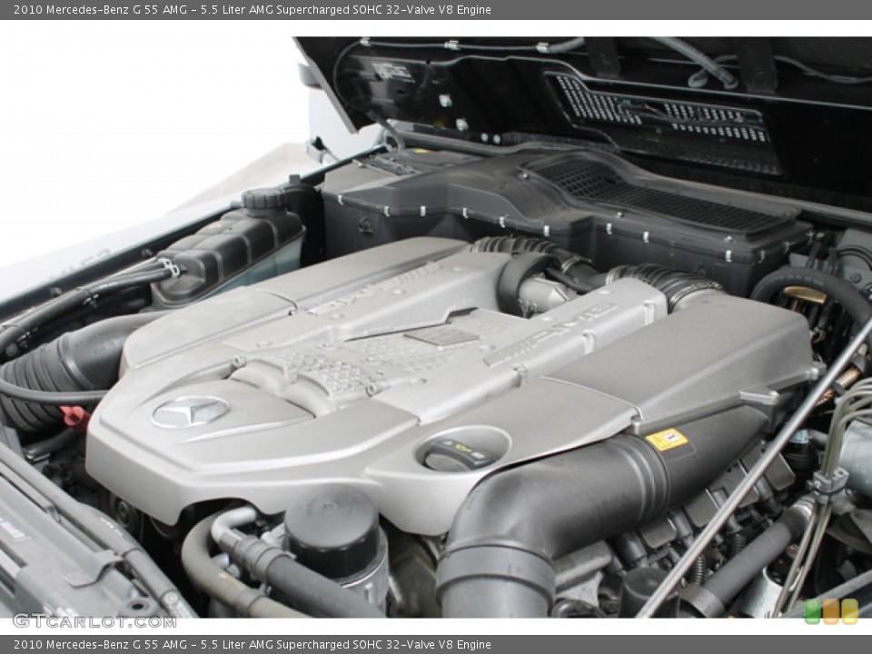 5.5 Liter AMG Supercharged SOHC 32-Valve V8 Engine for the 2010 Mercedes-Benz G #71472588