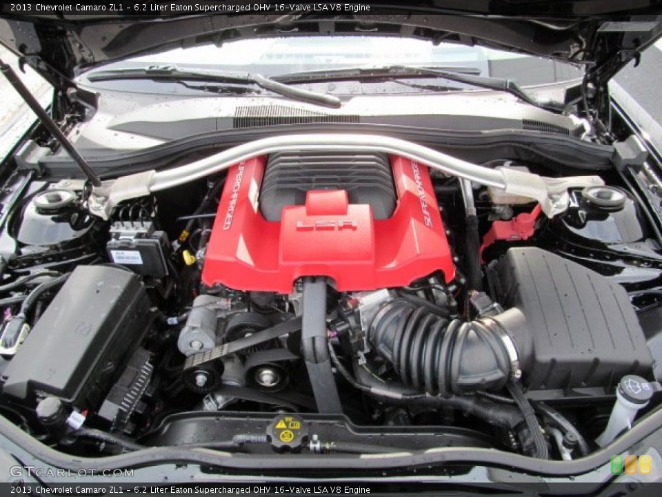 6.2 Liter Eaton Supercharged OHV 16-Valve LSA V8 Engine for the 2013 Chevrolet Camaro #71480573