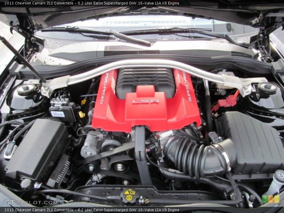 6.2 Liter Eaton Supercharged OHV 16-Valve LSA V8 Engine for the 2013 Chevrolet Camaro #71480789