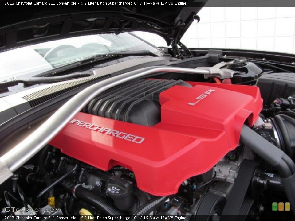 6.2 Liter Eaton Supercharged OHV 16-Valve LSA V8 Engine for the 2013 Chevrolet Camaro #71480798