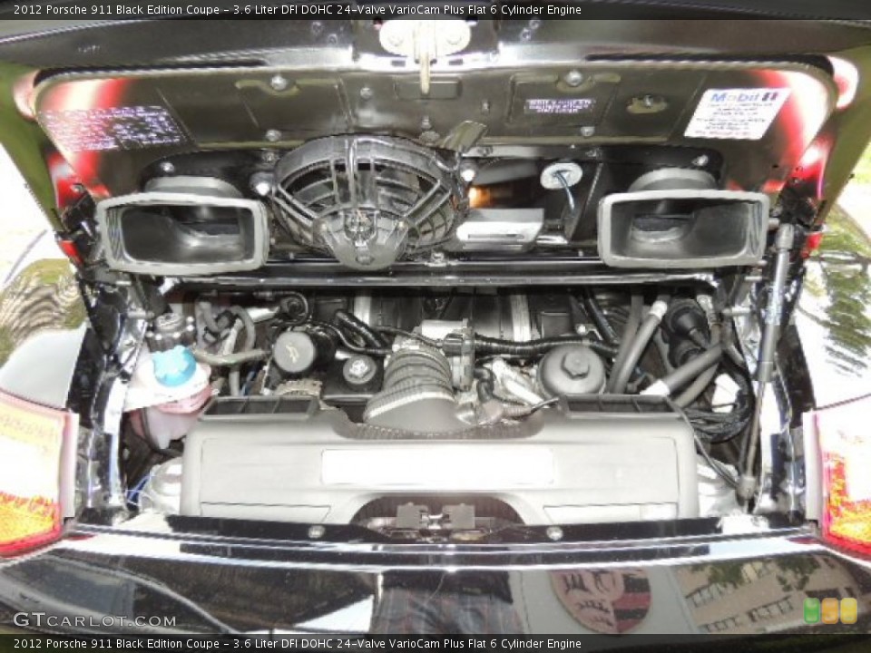 3.6 Liter DFI DOHC 24-Valve VarioCam Plus Flat 6 Cylinder Engine for the 2012 Porsche 911 #71481886