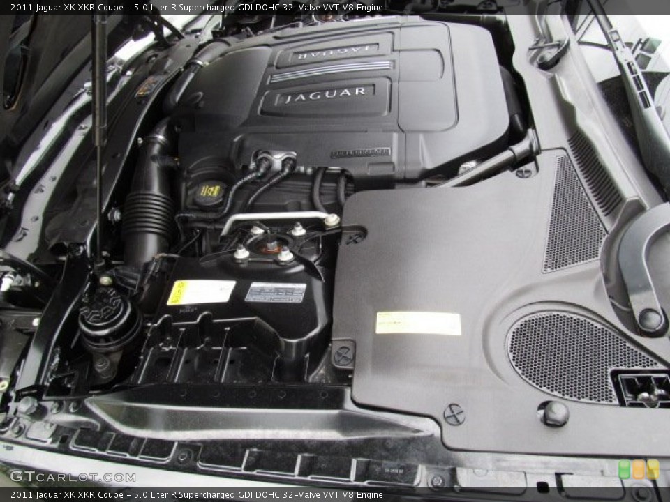 5.0 Liter R Supercharged GDI DOHC 32-Valve VVT V8 Engine for the 2011 Jaguar XK #71491094