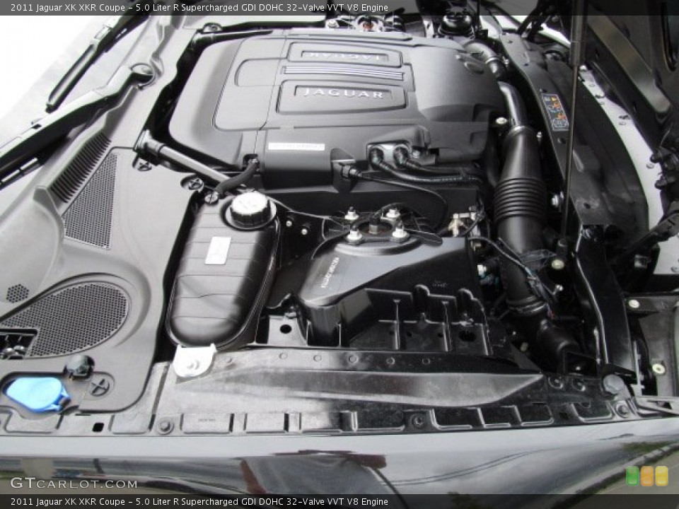 5.0 Liter R Supercharged GDI DOHC 32-Valve VVT V8 Engine for the 2011 Jaguar XK #71491102