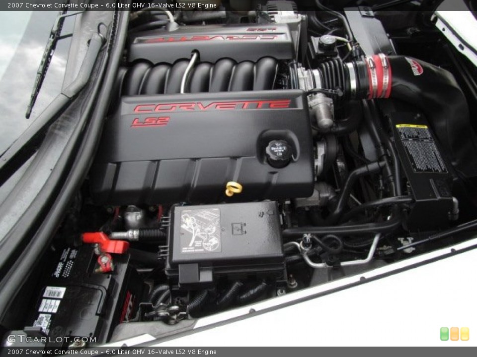 6.0 Liter OHV 16-Valve LS2 V8 Engine for the 2007 Chevrolet Corvette #71491942