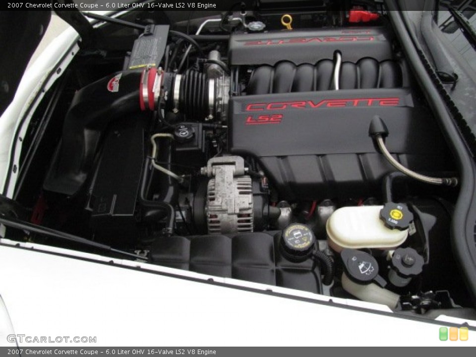 6.0 Liter OHV 16-Valve LS2 V8 Engine for the 2007 Chevrolet Corvette #71491957