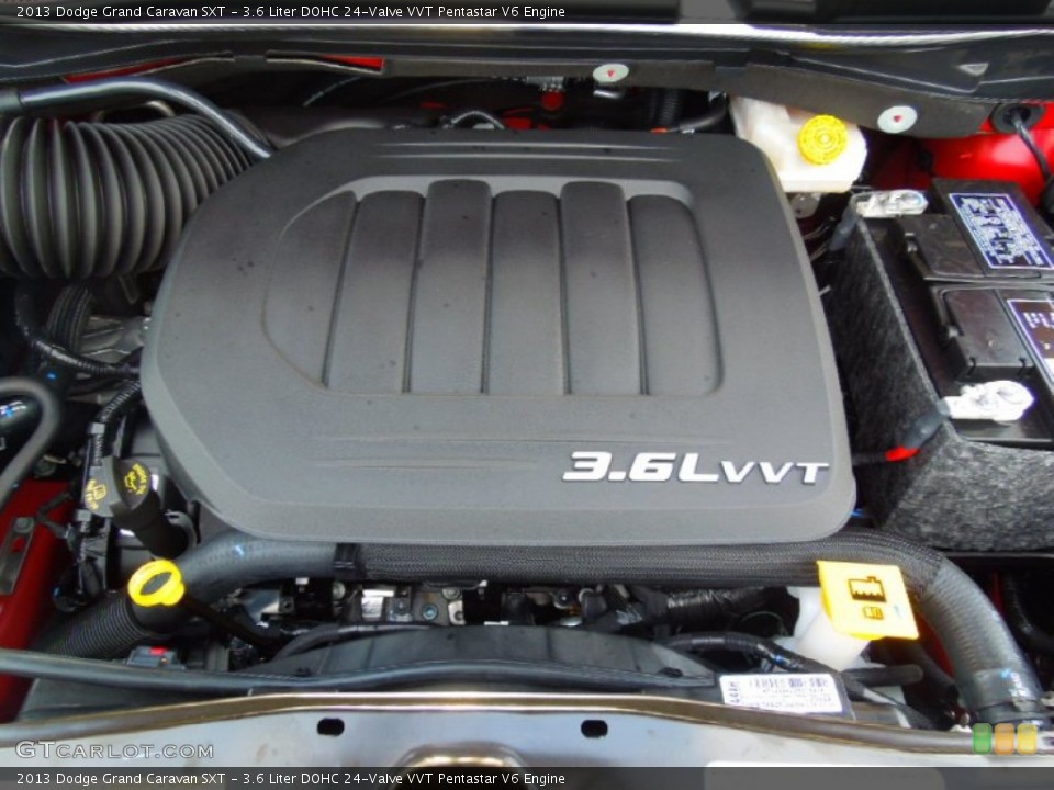 3.6 Liter DOHC 24-Valve VVT Pentastar V6 Engine for the 2013 Dodge Grand Caravan #71497276