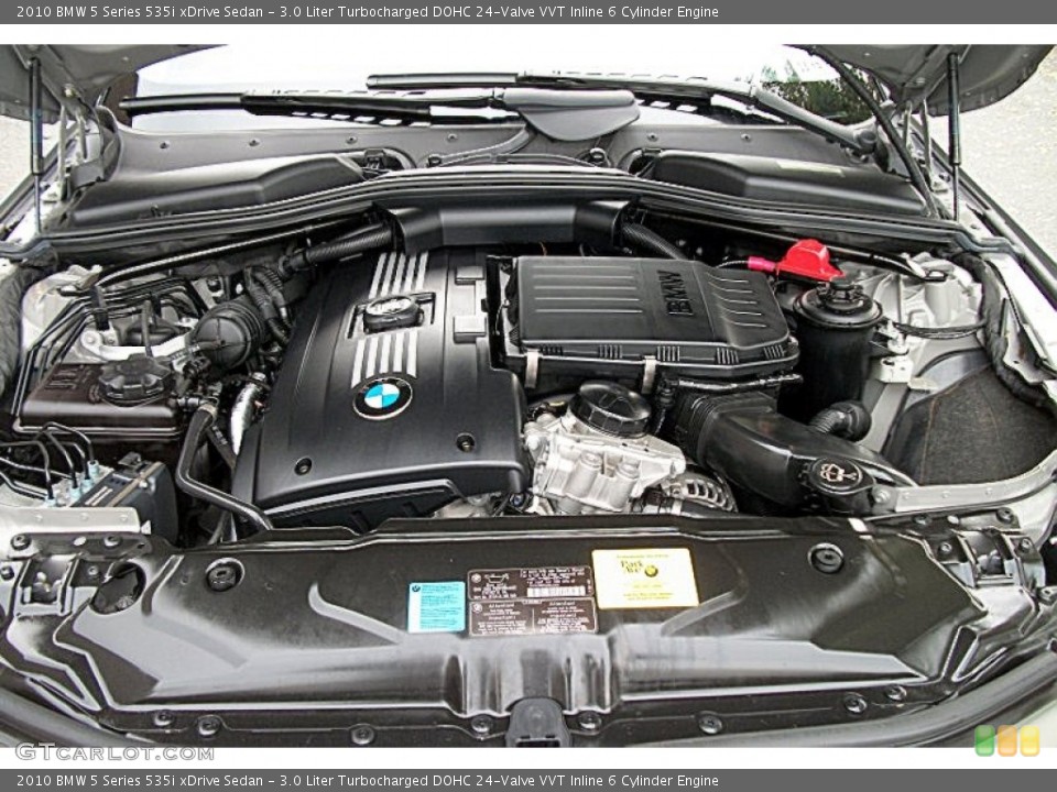 3.0 Liter Turbocharged DOHC 24-Valve VVT Inline 6 Cylinder Engine for the 2010 BMW 5 Series #71507297