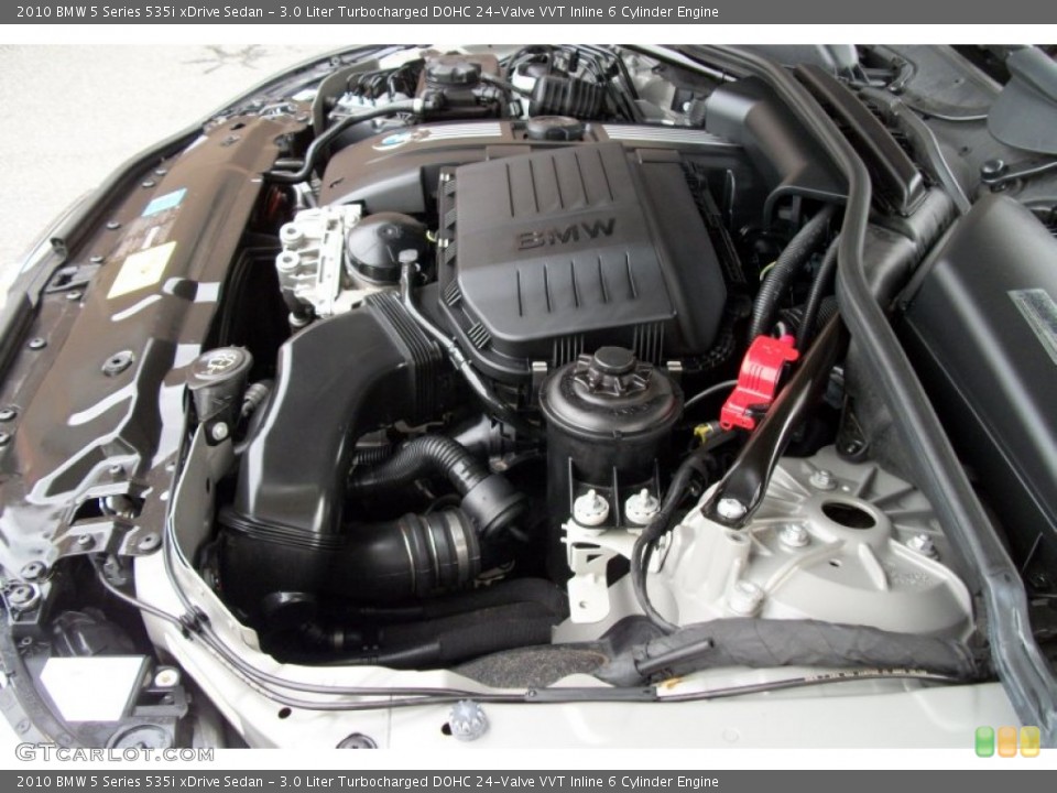 3.0 Liter Turbocharged DOHC 24-Valve VVT Inline 6 Cylinder Engine for the 2010 BMW 5 Series #71507315