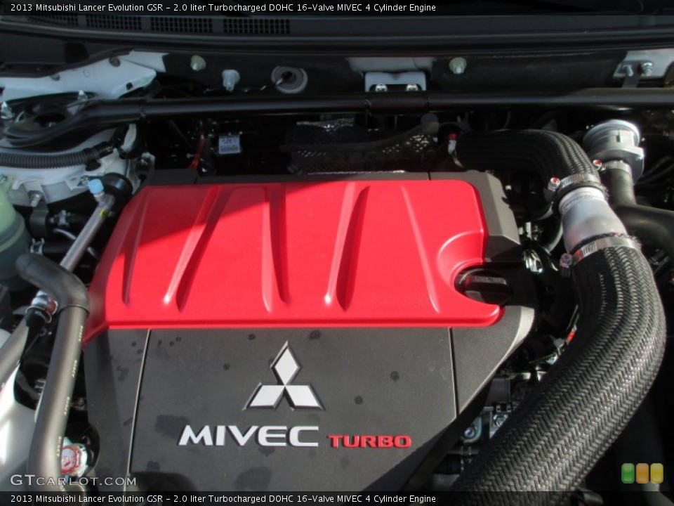 2.0 liter Turbocharged DOHC 16-Valve MIVEC 4 Cylinder Engine for the 2013 Mitsubishi Lancer Evolution #71510564