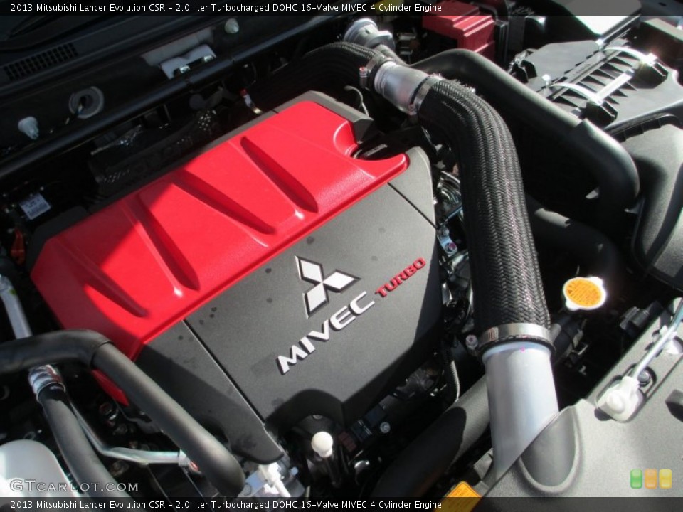 2.0 liter Turbocharged DOHC 16-Valve MIVEC 4 Cylinder Engine for the 2013 Mitsubishi Lancer Evolution #71510573