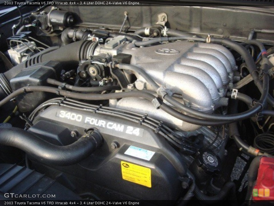 3.4 Liter DOHC 24-Valve V6 Engine for the 2003 Toyota Tacoma #71513152