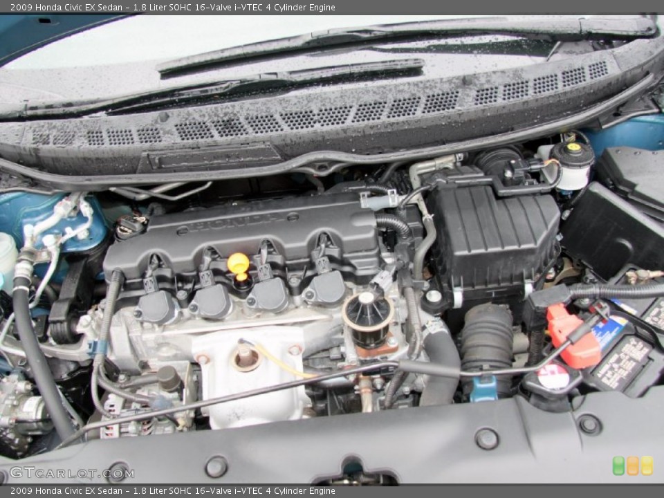 1.8 Liter SOHC 16-Valve i-VTEC 4 Cylinder Engine for the 2009 Honda Civic #71524763
