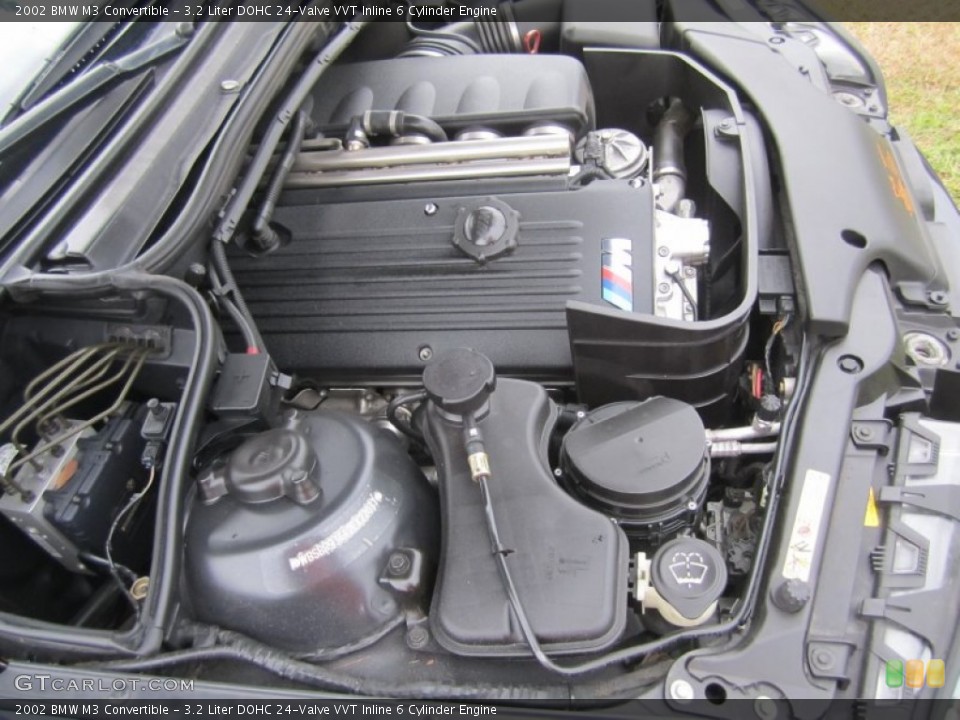 3.2 Liter DOHC 24-Valve VVT Inline 6 Cylinder Engine for the 2002 BMW M3 #71529124