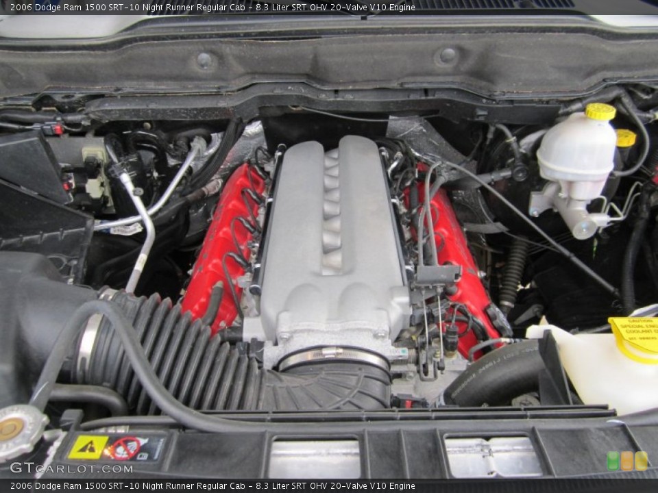 8.3 Liter SRT OHV 20-Valve V10 Engine for the 2006 Dodge Ram 1500 #71533273