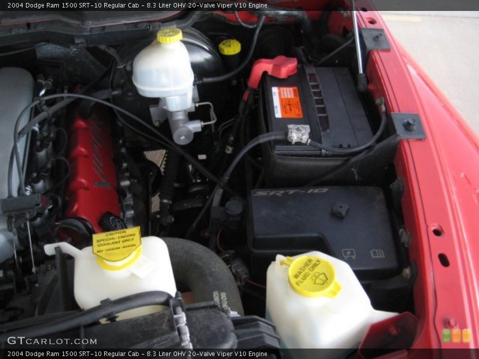 8.3 Liter OHV 20-Valve Viper V10 Engine for the 2004 Dodge Ram 1500 #71533850