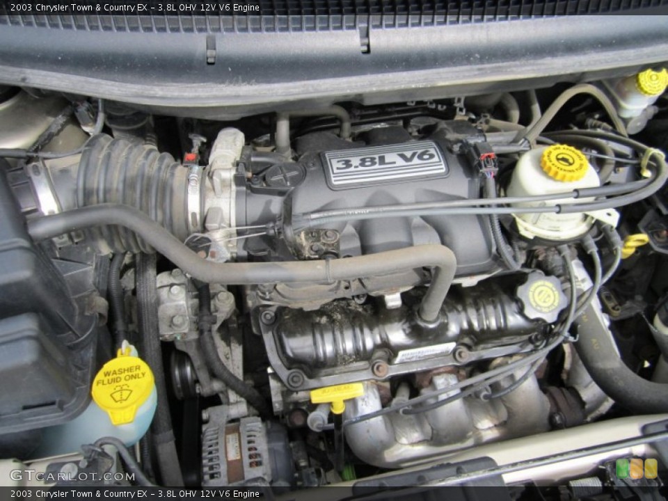 3.8L OHV 12V V6 Engine for the 2003 Chrysler Town & Country #71534581