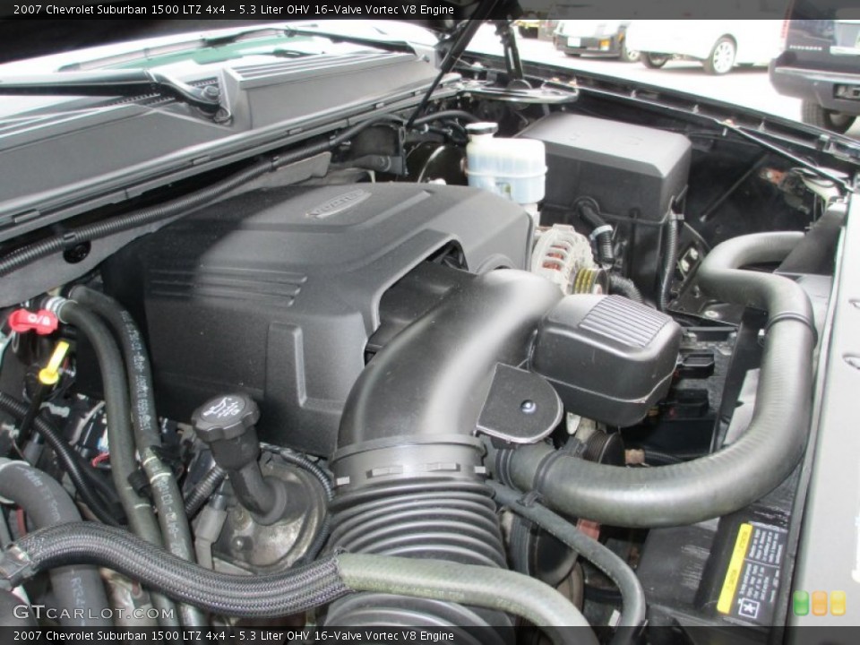 5.3 Liter OHV 16-Valve Vortec V8 Engine for the 2007 Chevrolet Suburban #71537647
