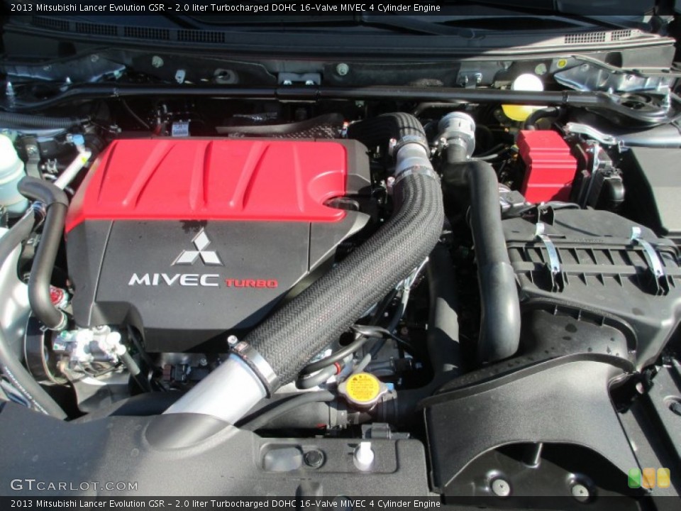 2.0 liter Turbocharged DOHC 16-Valve MIVEC 4 Cylinder Engine for the 2013 Mitsubishi Lancer Evolution #71538691