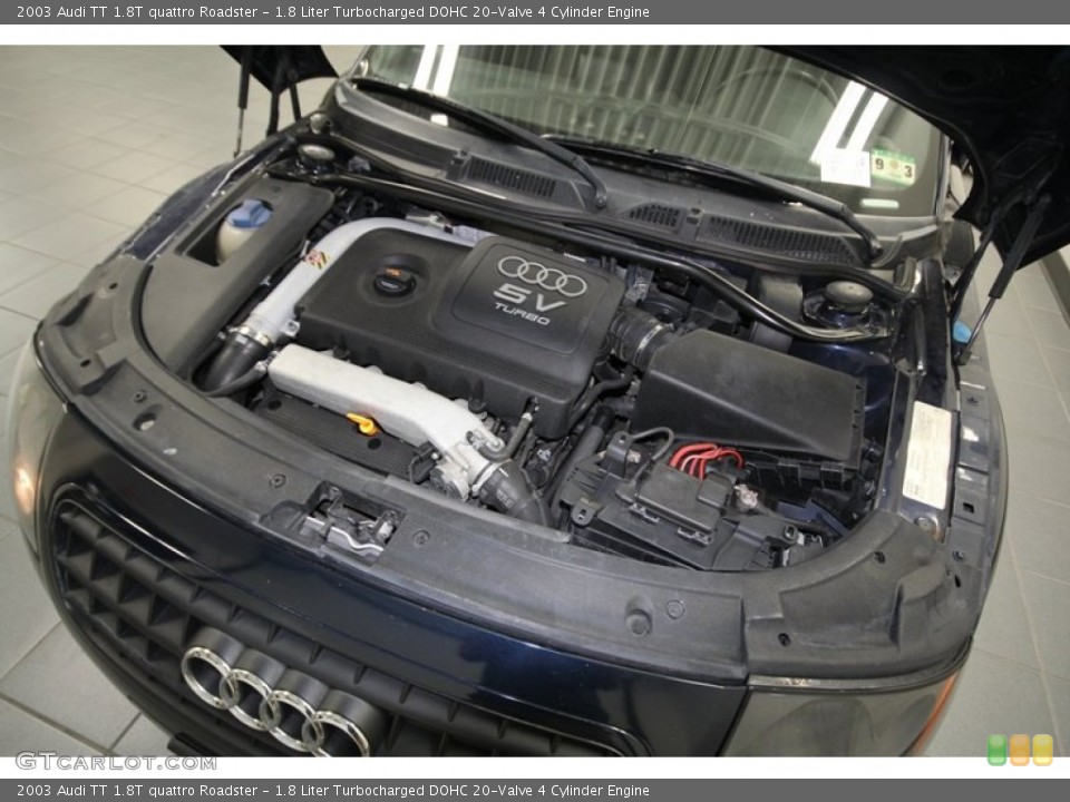 1.8 Liter Turbocharged DOHC 20-Valve 4 Cylinder Engine for the 2003 Audi TT #71546422