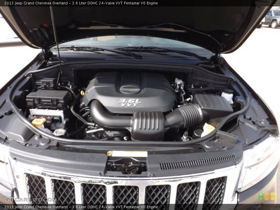 3.6 Liter DOHC 24-Valve VVT Pentastar V6 Engine for the 2013 Jeep Grand Cherokee #71556919