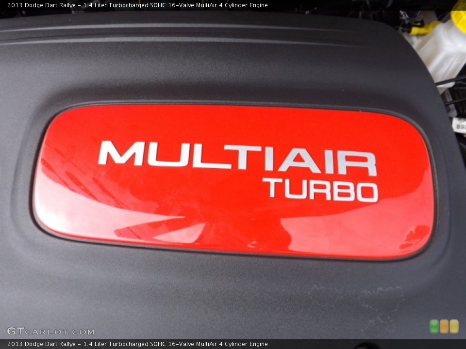 1.4 Liter Turbocharged SOHC 16-Valve MultiAir 4 Cylinder Engine for the 2013 Dodge Dart #71557093